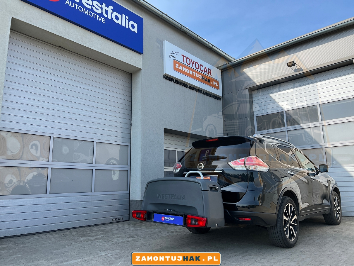 Rozwiązanie transportowe do Nissana X-Trail 2017 z hakiem